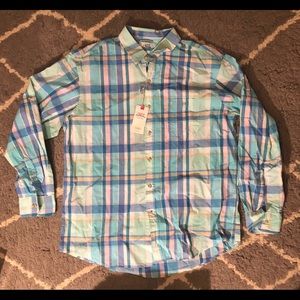 Izod men’s botton down shirt